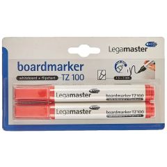 Legamaster 7-110502-2 Board Marker, Tz100 Pack Of 2, Red