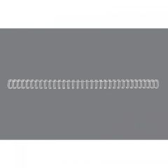 GBC 47901E Wire Binding Element, 3:1 Pitch A4 5 mm White Pack of 100