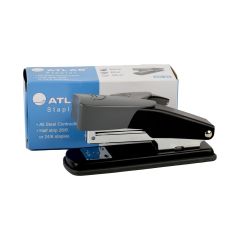 Atlas SR060 Half Strip Stapler - 20 Sheets Capacity - Black