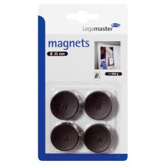 Legamaster 7-181201-4 Magnet, 30 mm Black 4 pcs