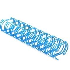TPPS Binding Ring Wire 3:1,7.9mm (5/16"), 34 Loops, Blue (Pack of 100)