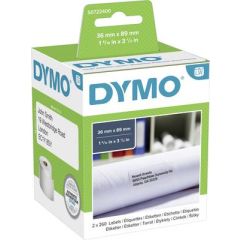 Dymo S0722400 Address Labels - 36mm x 89mm - 260 Labels x 2 Rolls