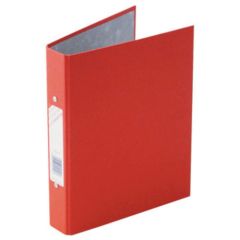 Alpha D Type 2-Ring Binder - A4 - Red