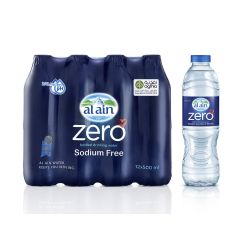 Al Ain Sodium Free Bottled Drinking Water - 500ml x (Pack of 12)