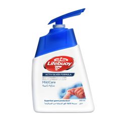 Lifebuoy Active Silver Formula Mild Care Hand Wash - 200ml