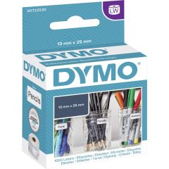Dymo S0722530 Multi-Purpose Labels - 13mm x 25mm - 1000 Labels / Roll