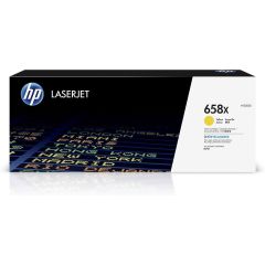 HP W2002X 658X High Yield Yellow Original LaserJet Toner Cartridge