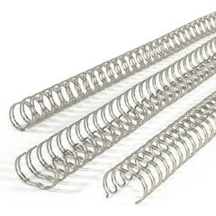 TPPS Binding Ring Wire 3:1,12.7mm(1/2"), 34 Loops, Silver (Pack of 100)