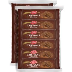Tiffany Cream Chocolate Biscuit 2 x 6 x 80 g (Pack of 2)