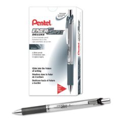 Pentel PL75 EnerGize Mechanical Pencil - 0.5mm Tip - Black (Pack of 12)