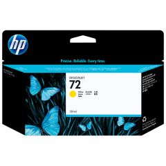 HP 72 130ml DesignJet Ink Cartridge - Yellow (C9373A)