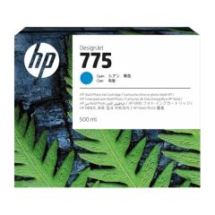 HP 1XB17A 775 500-ml Cyan Ink Cartridge