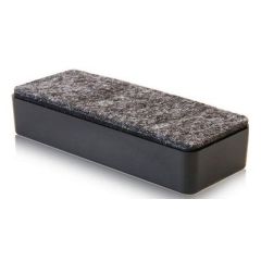 Deli 7834 Universal Magnetic Whiteboard Eraser - Black 