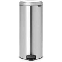 Brabantia BR-111822 NewIcon Matt Steel Pedal Bin - 30 Liter