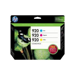 HP 920 Original Ink Cartridge Combo Pack - Cyan / Magenta / Yellow (B3B30FN)
