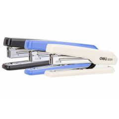 Deli E0229 Stapler - 15 Sheets Capacity - Assorted Color (Pack of 24)