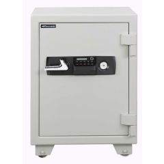 Eagle ES-045 Fire Resistant Safe - Digital Lock & Key Lock - Grey White