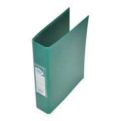 FIS FSBDPPA5GR 2-Ring PP Ring Binder - 25mm - A5 - Green