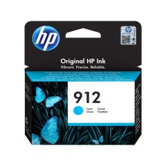 HP 3YL77AE 912 Cyan Original Ink Cartridge