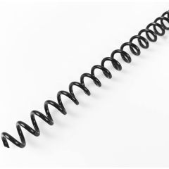 TPPS Plastic Binding Coil, 4:1, 6mm, Black (Pack of 100)