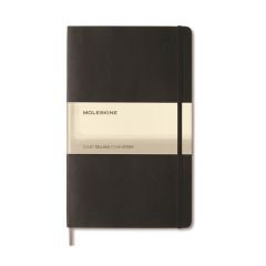 Moleskine OWMOL 309 Plain Large Notebook, Hard Cover, Black