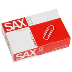 SAX 230 Paper Clip - 26mm - 100 Clips / Pack
