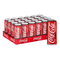 Coca Cola Zero Can - 330ml x (Pack of 24)