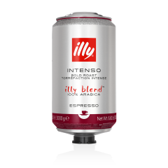 illy Intenso 7579 Whole Bean Coffee, Dark Roast, 3 kg Tin