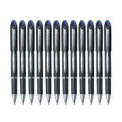 Uni-ball SX210 Jetstream Roller Ball Pen - 1.0mm Ball - Blue (Pack of 12)