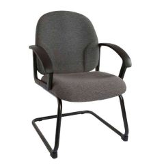 MHM Helena 591-2 Visitors Chair, Grey