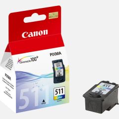 Canon CL-511 Color InkJet Cartridge - Cyan/Magenta/Yellow