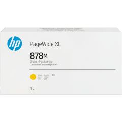HP 312Z7A 878M 1-liter Yellow PageWide XL Ink Cartridge