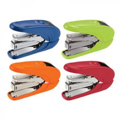 Deli E0365 Effortless Stapler - 15 Sheets Capacity - Assorted Color (Pack of 12)