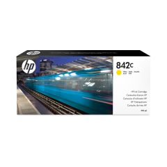 HP C1Q56A 842C 775-ml Yellow PageWide XL Ink Cartridge