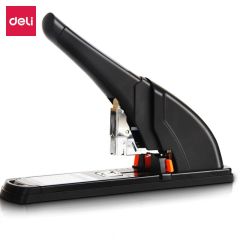 Deli E0383 Heavy Duty Stapler - 210 Sheets, Black 