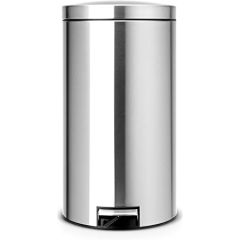 Brabantia Brilliant Steel Pedal Bin - 45 Liter