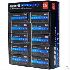 Deli 3042 Premium Eraser - Black (Pack of 30)