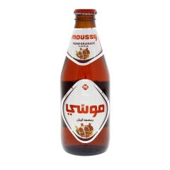 Moussy Pomegranate Non-Alcoholic Malt Beverage - 330ml x (Pack of 24)