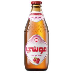 Moussy Raspberry Non-Alcoholic Malt Beverage - 330ml x (Pack of 24)