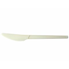 Vegware VW-KN6.5 CPLA Compostable 6.5" Knife (Pack of 1000)