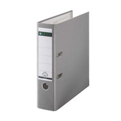 Leitz 1010 Deluxe 2-Ring Binder - 3 Inch Spine - A4 - Grey (Pack of 20)