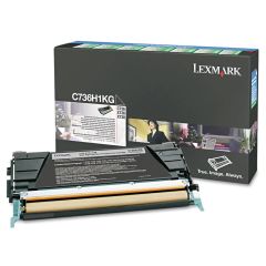 Lexmark C73X/X73X 12K Black Return Programme Cartridge