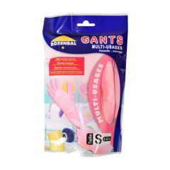 Rozenbal Multi Purpose Gloves - Small/6 - 6 1/2 - Pink