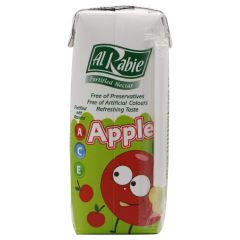 Al-Rabie Apple Fortified Nectar - 120ml x (Pack of 24)