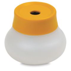 Dahle 53460-21352 Single Hole Canister Pencil Sharpener - Blue/Yellow