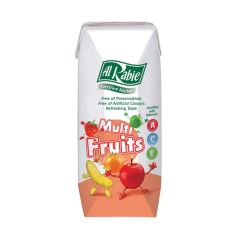Al-Rabie Multi Fruit Fortified Nectar - 120ml x (Pack of 24)