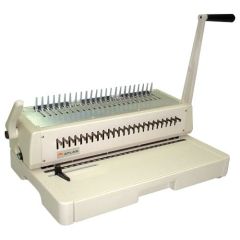 Atlas AS-BM-242 Plastic Comb Binding Machine - F/S - White