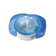 Dahle 53464-02043 Canister Single Hole Pencil Sharpener - Blue