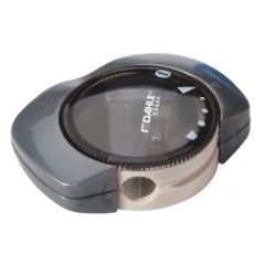 Dahle 53464-02044 Canister Single Hole Pencil Sharpener - Grey