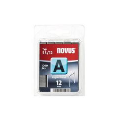 Novus 042-0358 Type A Staples - 53/12 - 1000 Pins 
